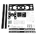 Ceiling TV Mount, Wall TV Bracket for 26 32 37 40 42 43 50 55 60 inch Flat Panel Televisions, Adjustable Height Telescoping Tilt and Swivel