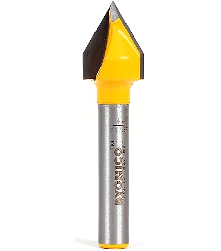 Amana Tool - 45752 Carbide Tipped V-Groove 100 Deg x 1-1/4