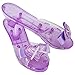 BiBiblack Girls Princess Dress up Shoes Role Play Collection Shoes Set with Princess Tiara and Accessories Jewelries Pink