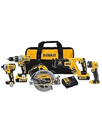 DEWALT DCK594P2 Kit de 5 herramientas de 20 V Max XR