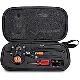 Agile-Shop Garden Fruit Tree Professional Prune Shear Snip Grafting Cutting Tool w/ 2 Extra Blades, a Phillips Screwdriver and a Wrench - Tree Grafting Kit