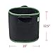 Garden4Ever Grow Bags 5-Pack 10 Gallon Aeration Fabric Pots Container with Handles