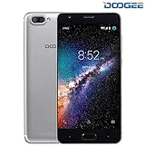 Unlocked Cell Phones, DOOGEE X20 Cell Phones Unlocked Android 7.0-5.0 Inch HD IPS Display - MT6580 Processor - 2GB RAM +16GB ROM - 2MP+ Dual 5MP Camera - 3G Unlocked Smartphones - Silver