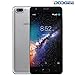 Unlocked Cell Phones, DOOGEE X20 Cell Phones Unlocked Android 7.0-5.0 Inch HD IPS Display - MT6580 Processor - 2GB RAM +16GB ROM - 2MP+ Dual 5MP Camera - 3G Unlocked Smartphones - Silver