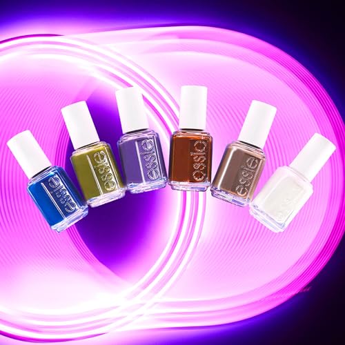 essie Salon-Quality Nail Polish, Vegan, Fall 2023, Dark Blue, Step Out of Line, 0.46 fl oz - Image 10