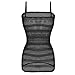 Avidlove Womens Mesh Hollow Lingerie Mini Dress Strap Chemise