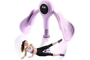 BEECHIP Thigh Master Trainer Kegel Exerciser - Pelvic Floor Exercise Device for Women, Thigh Workout Equipment with Smart Counter, Adjustable Resistance 1-18kg (40lbs), Thigh Master for Toning