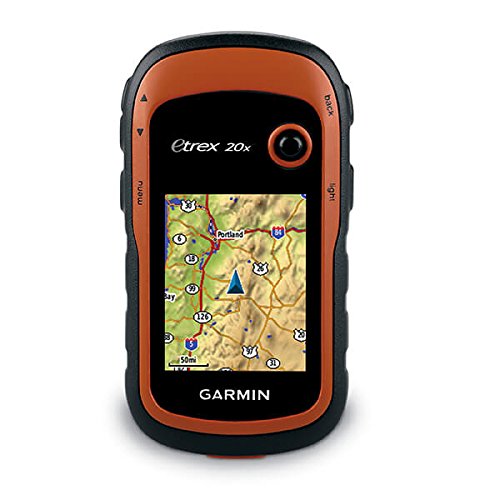 Garmin eTrex 20x, Handheld GPS Navigator, Enhanced Memory and Resolution, 2.2-inch Color Display, Water Resistant