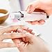 USpicy Nail Buffer Electric Polisher Machine, Nail Care System ( Chemical-free Alternative with Salon Results in Seconds; Includes 3 Rollers & AA Batteries )