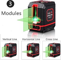 Laser Level Self Leveling 100Ft, Green Cross Line