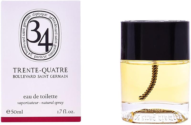 Diptyque 34 Boulevard Saint Germain Eau de Toilette Spray 50ml Chypre Floral Men
