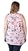 Disney Womens Plus Size Tank Minnie Mouse All Over Print Lightweight Top (3X)