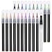 21 Watercolor Brush Pens - Soft Watercolor Markers with Flexible Brush Tips - Multiple Colors - Set of 21