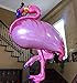 SAKOLLA Large Size Flamingo and Pineapple Helium Balloon,Flamingo Party Decorations, Hawaii Luau Party Supplies - Pack of 4