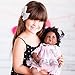 Adora Realistic Black Baby Doll Curls Of Love Toddler Doll - 20 inch, Soft CuddleMe Vinyl, Black Hair, Brown Eyes