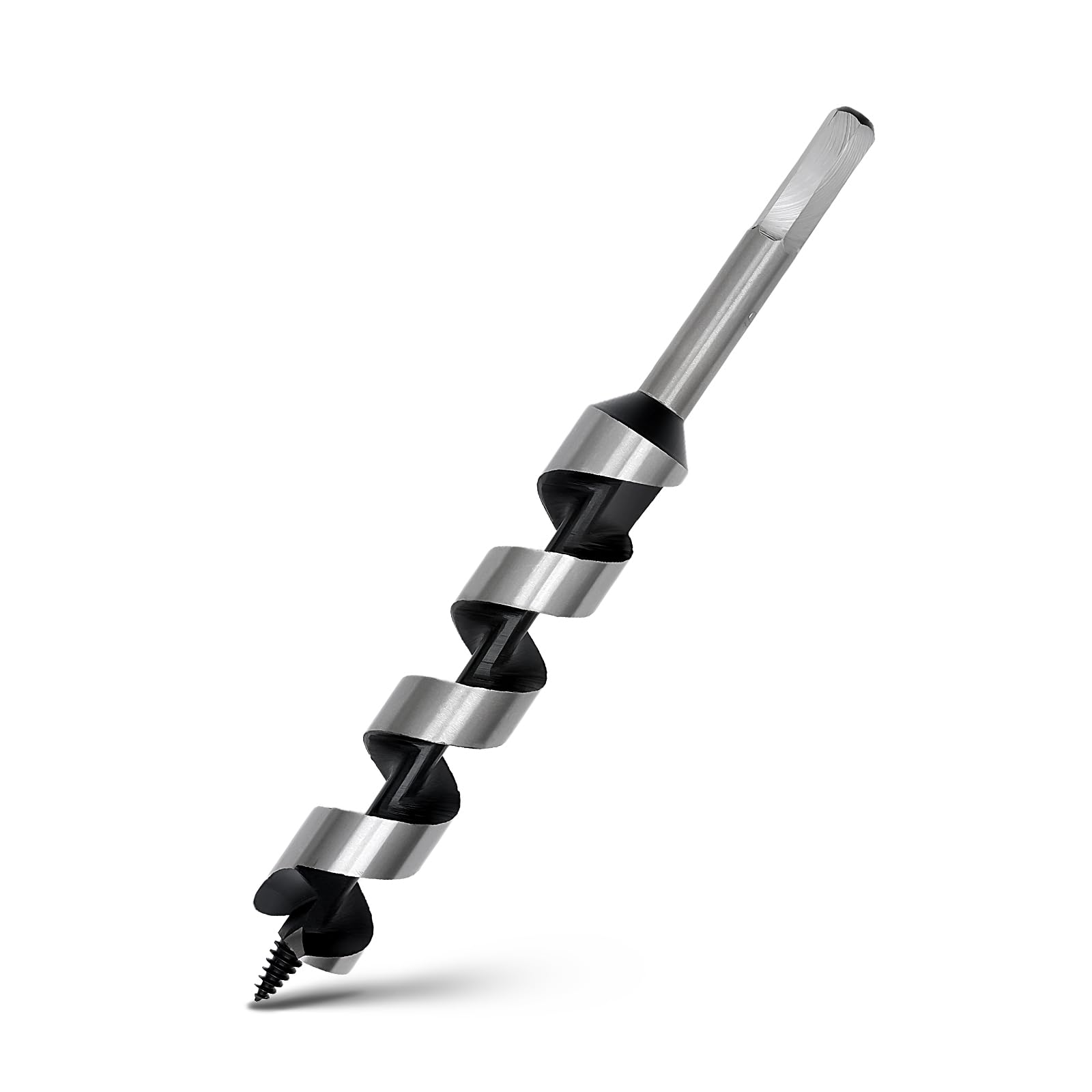 Photo 1 of 1 inch x 9 inch Auger Drill Bit for Wood,Hex Shank Ship Auger Bit for Soft Wood, Hard Wood, Plastic, Composite Materials and DIY Projects