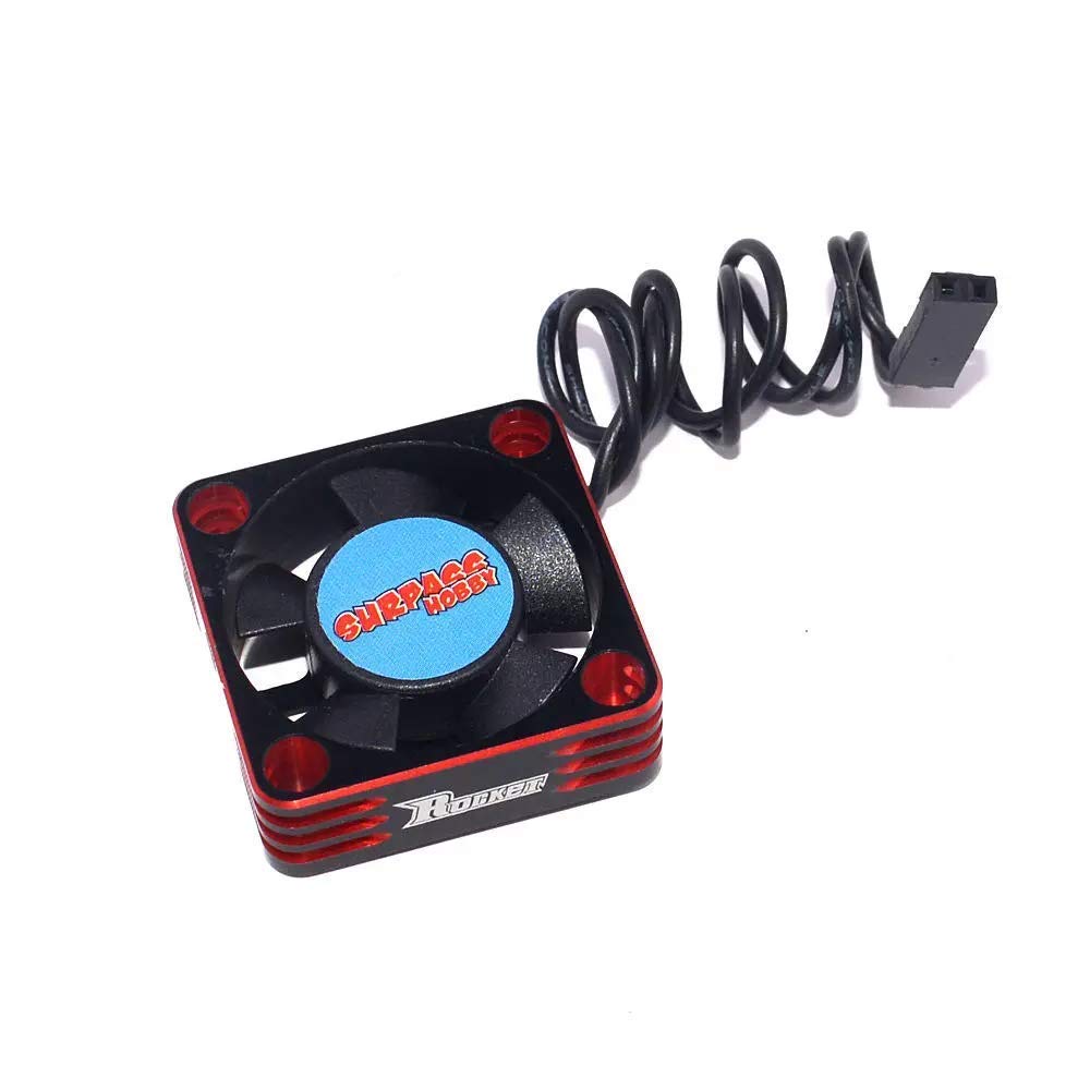 DollaTek Aluminium Cooling Fan 28000RPM Heat Dissipation for 540 Brushless Motor Metal RC accessory Coling Fan