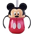The First Years Disney Mickey Mouse Trainer Cup with Straw and Handles for Toddlers, 7 Ounce