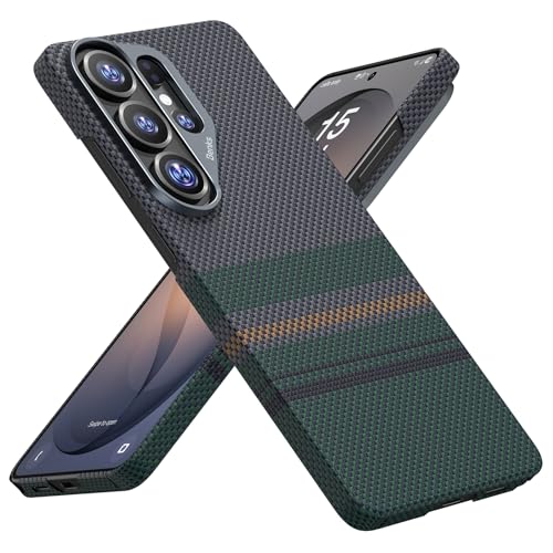 BENKS Aurora ArmorAir for Samsung Galaxy S26 Ultra Case, Built with Kevlar Aramid, Ultra Slim & Lightweight Magnetic Case for S26 Ultra 6.9 Inch, Floating Woven Tech