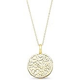 Alef Bet by Paula Shema Yisrael Hear O' Israel Hebrew Prayer Necklace Sterling Silver