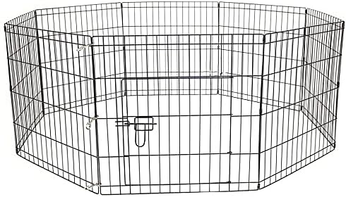 AVC Designs Pet Playpen XXL 122cm Foldable Indoor Outdoor 8 Panels
