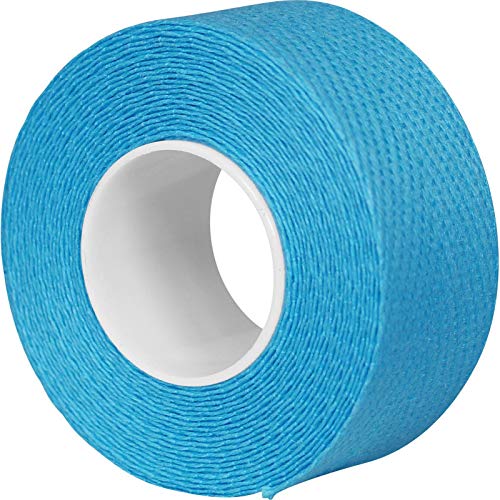cyclingcolors 1 x Velox Handlebar Tape Textile Bicycle Racing Bike Vintage Classic Cotton Brown Blue Red White Yellow Orange (Light Blue)