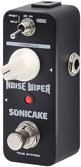 SONICAKE Noise Wiper Noise Gate Pedal True Bypass Analog Gate