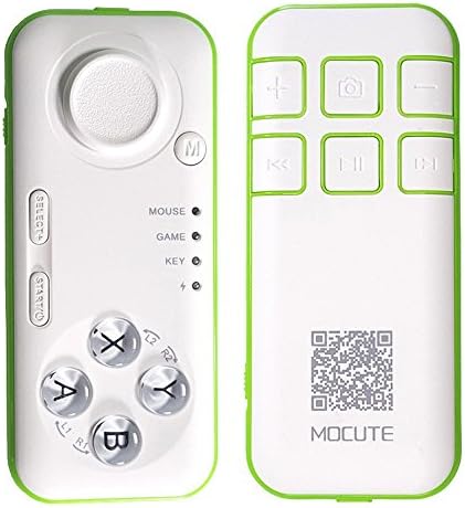 Bestseller2888 Bluetooth Wireless Multi-Media Remote Control Camera Shutter Release Self Timer for IOS Android Smartphone for Photos and Selfies -Green
