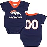 Denver Broncos Baby / Infant 1 Piece Dazzle Bodysuit