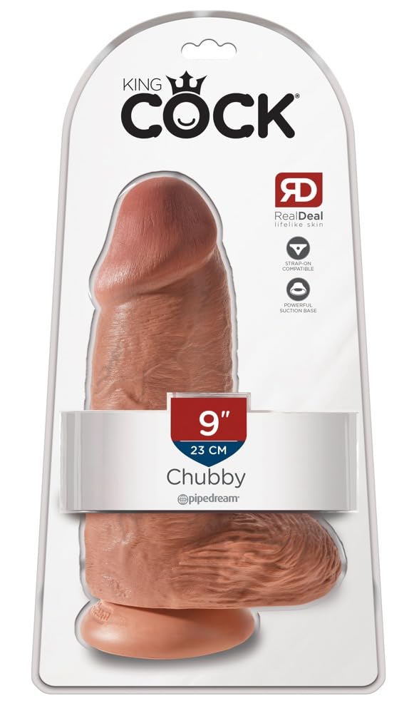 King Cock 9" Chubby Tan 9 Inch