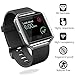 Clearance PEYOU [6PCS] Compatible for Fitbit Blaze Screen Protector Tempered Glass, Premium HD Clear Screen Protector Compatible for Fitbit Blaze SmartWatch, [Bubble-Free] [Scratch-Resistant]