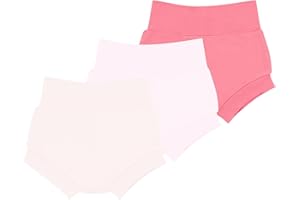 littogoose Baby Bloomers for Girls Boys – Soft Diaper Covers, Comfy Baby Bummies for 0–24 Months 2t-3T-4T (3-Pack)