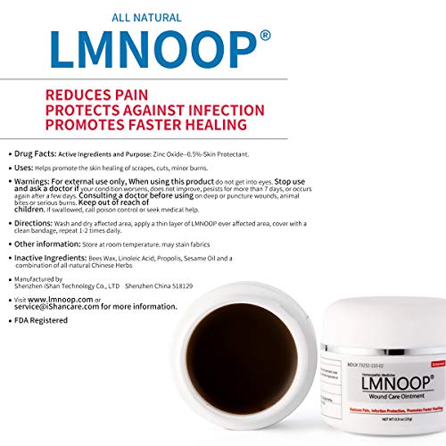 LMNOOP® Wound Care Bed Sore Cream, Organic Bedsore Ointment, Bed