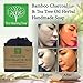 Bamboo Charcoal Soap - Tea Tree Oil Vegan Handmade for Acne Prone Skin by The Healing Tree
