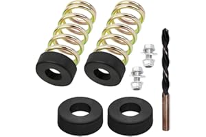 FABULETTA 283516 Compression Seat Spring with 422127-4 Cover Kit for Lawn Mowers Shock Absorbing Outdoor Use 9-Piece Set