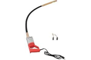 findmall Electric Concrete Vibrator 1300W 110V Hand Held Concrete Vibrator 5Ft Long Cement Vibrarator