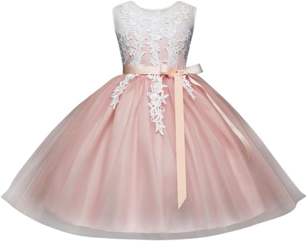 Girls Dresses, Wanshop® Flower Baby Girl Princess Bridesmaid Pageant Long Sleeve Princess Dress Gown Birthday Party Wedding Dress Formal Prom Ball Gown