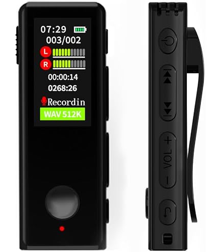 Amazon.com: Sony Stereo IC Recorder 4GB with FM Tuner Black ICD