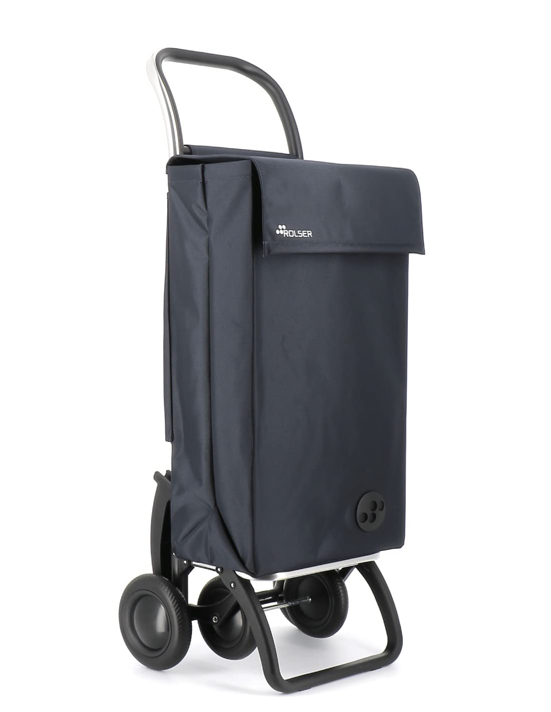Rolser Sbelta MF 4x4 4 Wheel Shopping Trolley - Grey Marengo