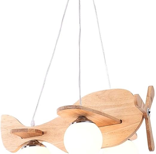 Montaje en el techo de interior Luz de techo de madera nórdica