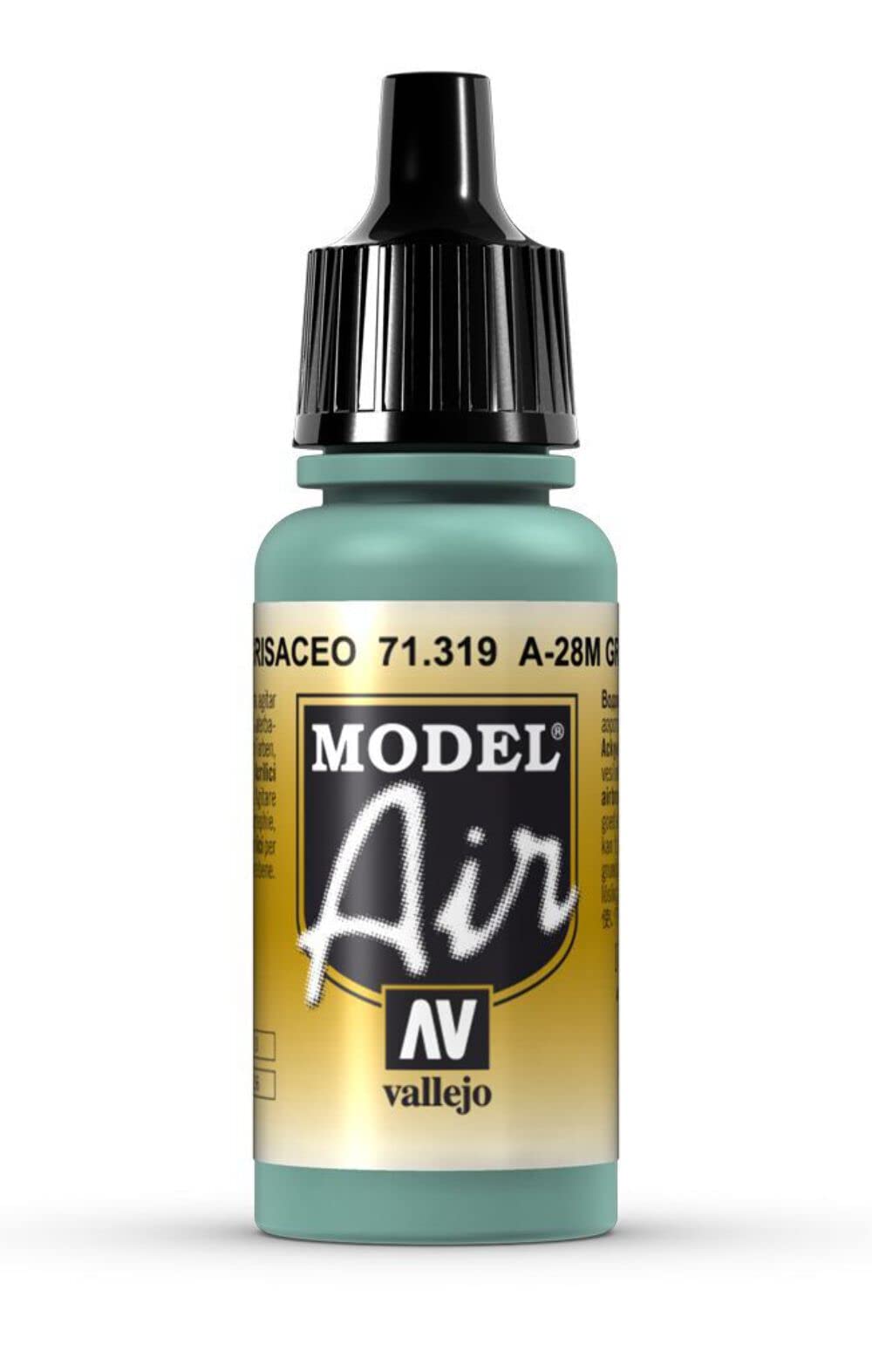 AV Vallejo Model Air 17ml -A-28M Greyish Blue