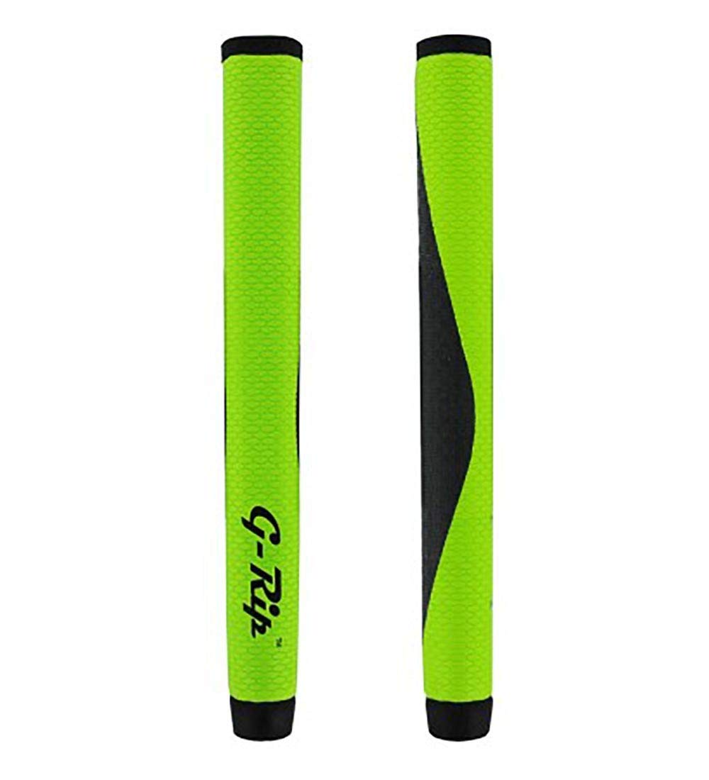 G-RIP ST-1 - Oversize Jumbo Putter Grip. Green/Black.