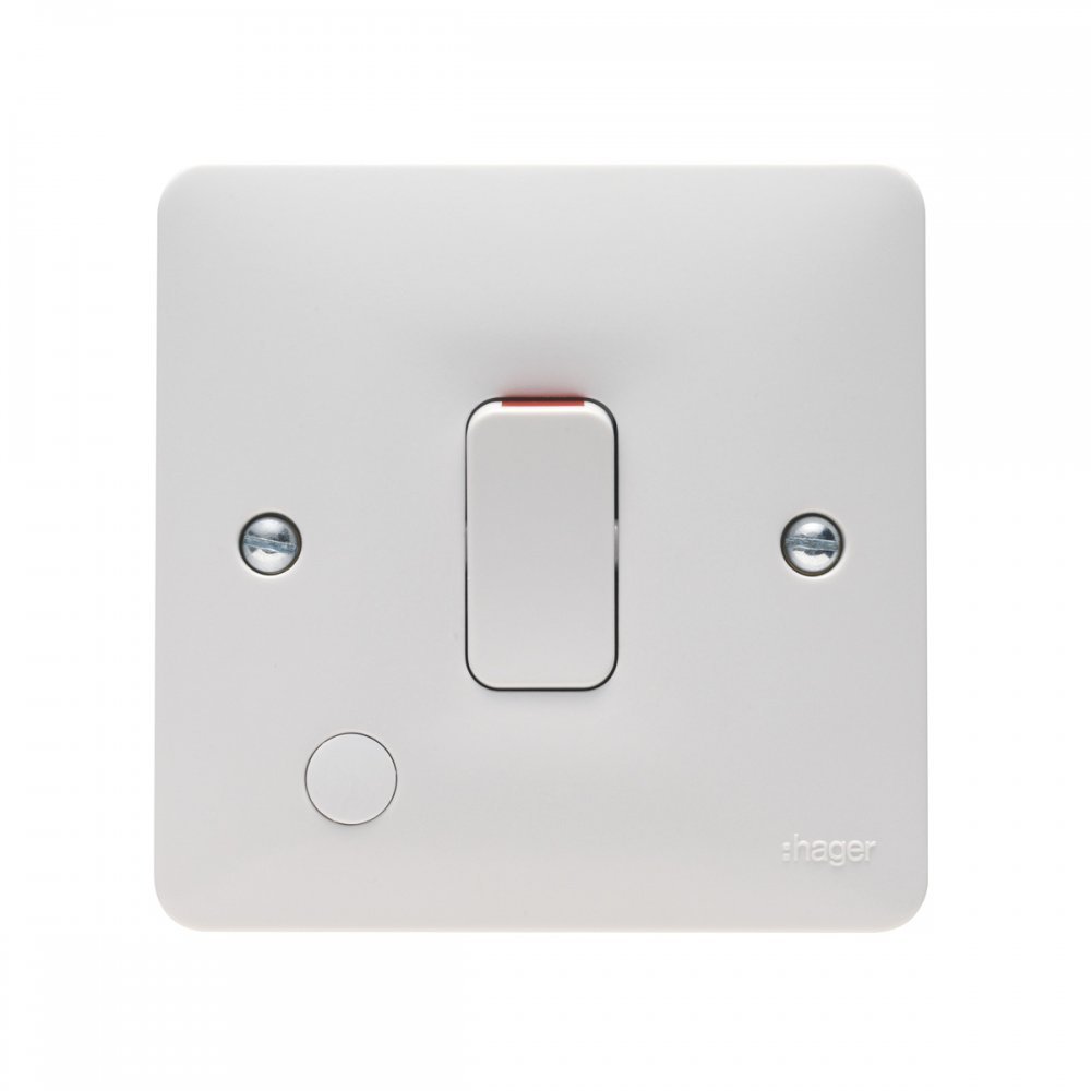 Hager 20A Double Pole Switch with Flex Outlet Amazon.co.uk Electronics