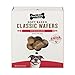 Three Dog Bakery Classic Wafers Baked Dog Treats, Oats & Apples , 13 Oz