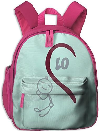 Student School Bags Backpack Daypack A Little Boy Super Bookbag Break For Kids Pink