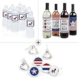 Election (D) - 2016 Presidential Election Party Decorations - Trio Sticker Set