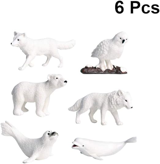 plastic arctic animal figures