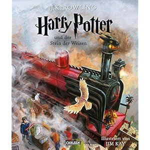Harry Potter und der Stein der Weisen (farbig illustrierte Schmuckausgabe) (Harry Potter 1): Illustrierte Ausgabe Gebundene Ausgabe – Illustriert, 6. Oktober 2015