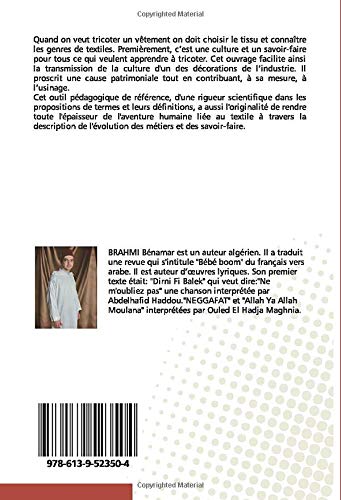 Lexique Des Tissus Lexique Et Taxinomie Omn Univ Europ French Edition Brahmi Benamar Amazon Com Books