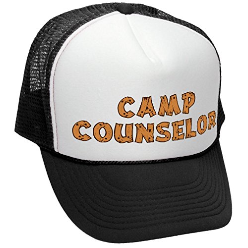 CAMP COUNSELOR - nature wilderness guide tourist - Unisex Adult Trucker Cap Hat, Black
